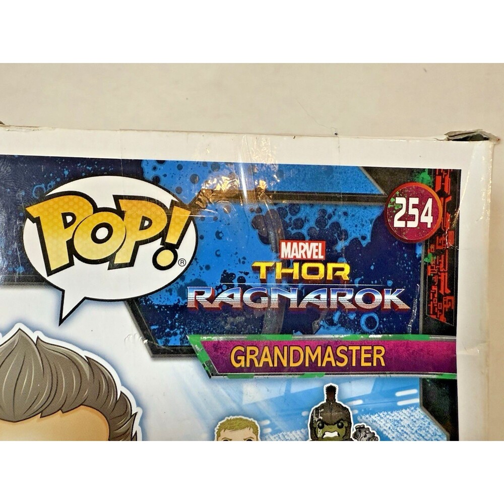 Funko Pop Grandmaster 254‎ Thor Ragnarok 2017 Fall Convention Exclusive New - Picture 4 of 12